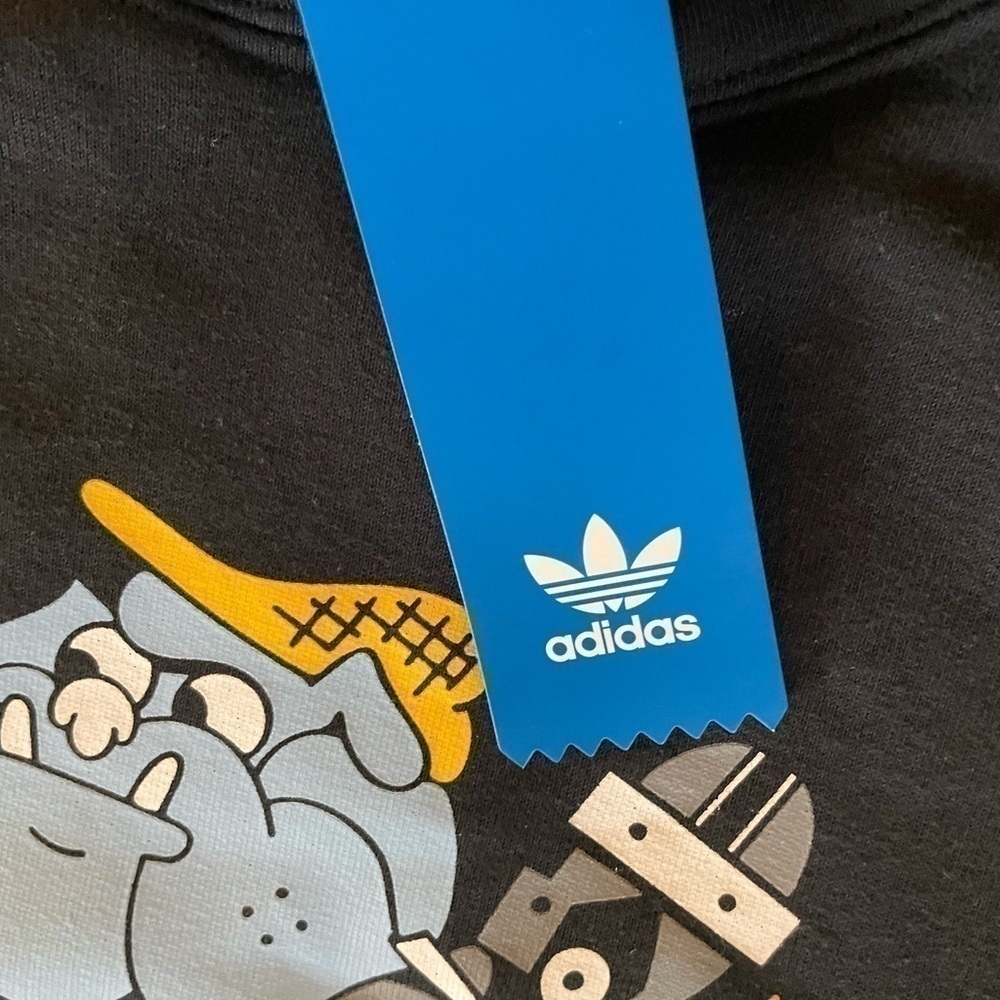 New men Adidas Key To new york Black Hoodie Size - Picture 7 of 7